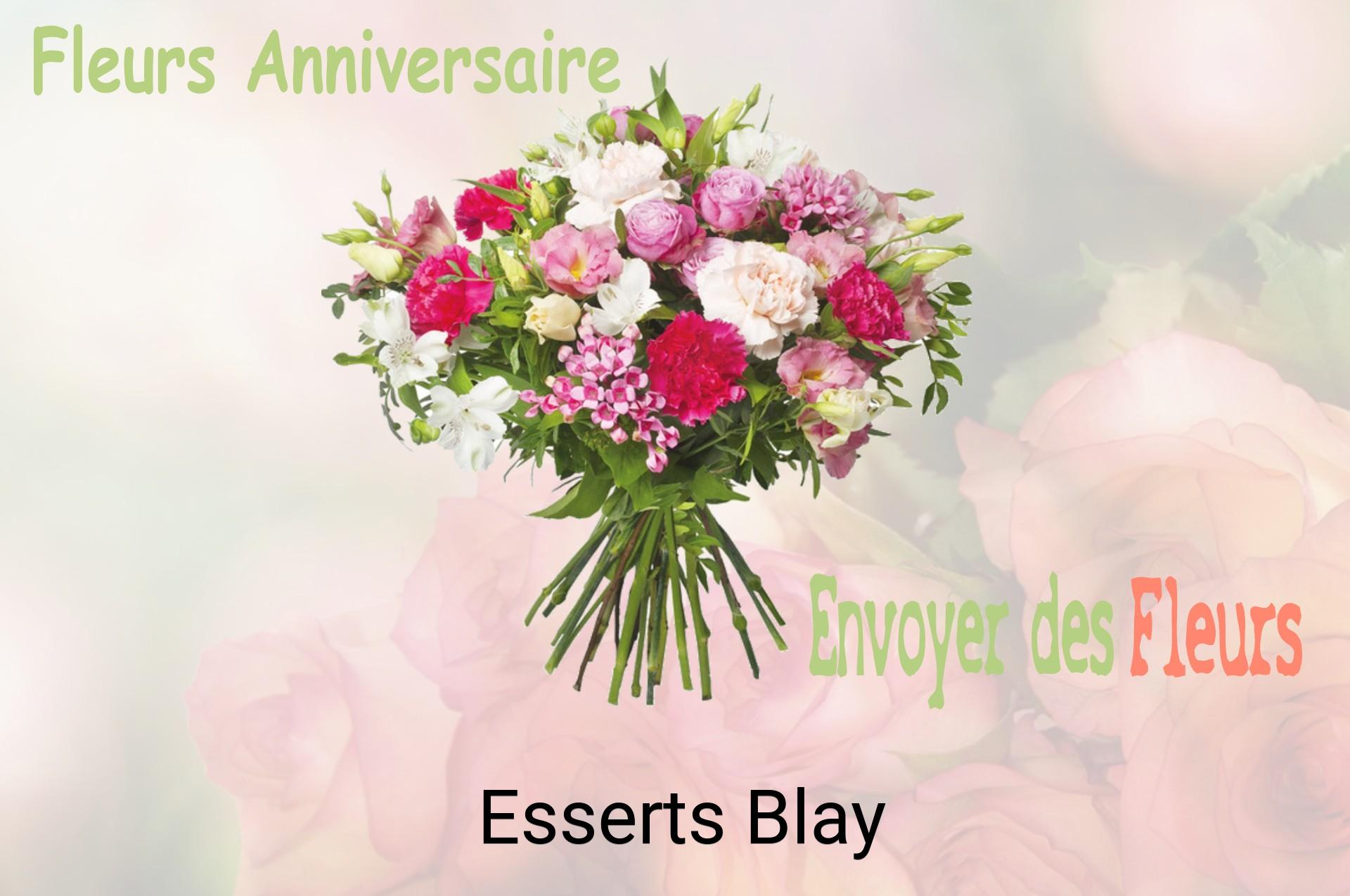 Bouquet de fleurs d’anniversaire livré à Esserts-Blay